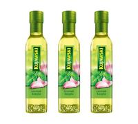 Kujawski Olio di Colza Aglio e Basilico 3x 250ml - Aromatizzato Insalate Pasta