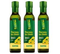 Kujawski Olio di Colza Spremuto a Freddo 3x 250ml - Onsalate Salse Condimenti