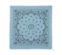 KUJTEN - Hachiko Cashmere Bandana Sciarpa - - Accessories - unisex - Blu - ONE SIZE