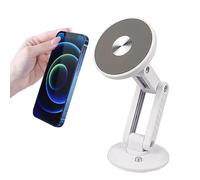 Kukecai Supporto Magnetico Per Telefono In Auto | Supporto Con Rotazione 360 Per Smartphone Magnetico | Porta Navigatore Veicolare | Per Camion, Veicolo, RV, SUV, Pendolarismo, Guida, Viaggio Di