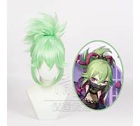 Kuki Shinobu Cosplay Wig Game Genshin Impact Kuki Shinobu Cosplay Kuki Shinobu Wig Wig Cap Props