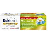Kukident - Crema adesiva Med + camomilla, detergente per denti, confezione da 1 (1 x 40 g)