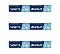 Kukident Plus Complete Crema Adesiva per Protesi Dentale (6 tubi da 47 g)