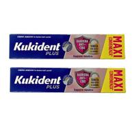 KUKIDENT PLUS SAPORE NEUTRO 2 CONFEZIONI - FORMATO MAXI 57 G