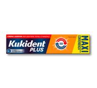 Kukident Plus Doppia Azione Crema Adesiva 57g. Per Dentiere Totali e Parziali