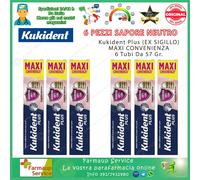 Kukident Plus Ex Sigillo Crema Adesiva Premium Per Dentiere 6 x 57 gr Offerta