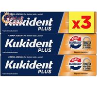 Kukident plus Morso Insuperabile Crema Adesiva per Protesi Dentali Totali E Parz