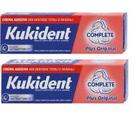 Kukident Plus Original Complete Scudo Antibatterico 40g Offerta 2 Pezzi