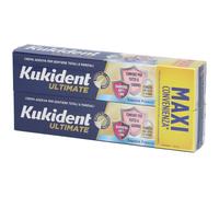 Kukident Ultimate Barriera Anti-cibo Crema Adesiva Sapore Fresco Bi-Pa