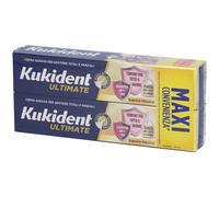 Kukident Ultimate Crema Adesiva Protesi Dentali Gusto Neutro Double Pa