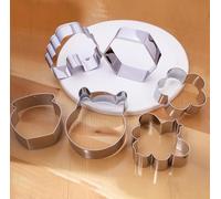 kukifun Set di 6 formine per biscotti a forma di ape, alveare, barattolo di miele, Winnie The Pooh, fiori, formine per biscotti per feste di miele, feste, muffin, panini, decorazioni per fondente
