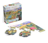 KUKIKUK puzzle gita nel verde - gioco educativo per bambini dai 3 anni in su, supporta concentrazione e percezione visiva, grandi pezzi di puzzle perfetti per mani piccole, regalo sostenibile