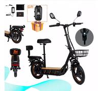 Kukirin C1 Pro Electric Scooter 500 Folding Escooter 26Ah 45KM/H with Seat NEU