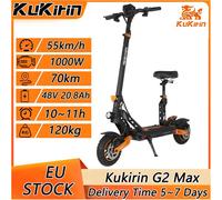 KuKirin G2 Max Scooter elettrico pieghevole Motore 1000W 48V 20.8Ah Batteria 55 km/h 80KM E-Scooter Pneumatico da 10 pollici Kukirin G2 Max
