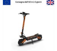 Kukirin G3 Pro Scooter elettrico doppio motore 52 v23.4ah grande batteria veloce fuoristrada 10 pollici 80km Scooter elettrico a lunga durata Black