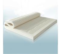 KUKIXKK Materasso in lattice naturale al 100%, materasso ibrido con sollievo dalla pressione e supporto, materasso in lattice, camera da letto di casa(39"x75"x4"/100x190x10cm)