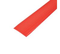 KUKIXKK Strisce Antiscivolo per Scale,Profilo per gradini, Striscia autoadesiva, tappetini Nastro Strisce di Protezione Antiscivolo in Gomma, gradini per Interni ed Esterni(Red- W5cm,L 5m/196.9in)