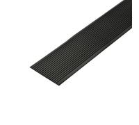 KUKIXKK Strisce Antiscivolo per Scale,Profilo per gradini, Striscia autoadesiva, tappetini Nastro Strisce di Protezione Antiscivolo in Gomma, gradini per Interni ed Esterni(Black-W5cm,L 5m/196.9in)