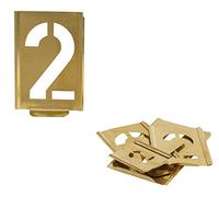 KUKKO Set di stencil per segnaletica professionale con meccanismo a incastro numeri, 200 mm
