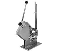 KuKoo - Clippatrice per Salsicce Manuale Commerciale Macchina Sigillatrice Industriale Graffettatrice in Acciaio per Macellerie Supermercati per Reti Buste Salsicce con 2000 Graffette Forma-U