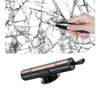 KUKUPOW Martello di Sicurezza, Martello di Sicurezza, Martello di Sicurezza Auto, Che è Uno Strumento di Fuga di Emergenza e Finestra Frantumatore Cintura di Sicurezza Macchina di Taglio 1pcs (Nero)