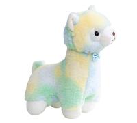 KUKUShining Alpaca Peluche, Realistico, Morbido Carino Agnellino Per Compleanno Regalo Per La Casa(Green)