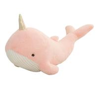 KUKUShining Balena Peluche, Simpatici Animali Marini Bambole Cuscino Morbido for Dormire Regalo Decorativo(Pink)