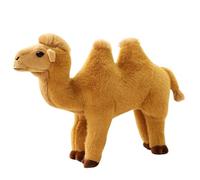 KUKUShining Cammello Battriano Peluche, Simpatici Morbidi Giocattoli Coccolosi Cuscini Per Dormire Perfetti Regali Compleanno