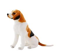 KUKUShining Cane di Peluche Beagle Realistico, Adorabile Giocattolo in Peluche, Ideale for Bambini e Amanti dei Cani, Perfetto for la Decorazione della Casa(Beagle2,50cm/19.7in)