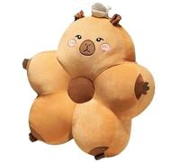 KUKUShining Capibara Di Peluche, Cuscino Morbido A Forma Di Porcellino D'India Peluche Capibara Per Coccole E Relax(Gray,45cm/17.7in)