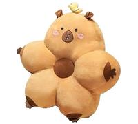 KUKUShining Capibara Di Peluche, Cuscino Morbido A Forma Di Porcellino D'India Peluche Capibara Per Coccole E Relax(Yellow,45cm/17.7in)