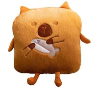 KUKUShining Capibara Di Peluche, Morbidi Animali Scaldamani Cuscino Da Abbracciare Giocattolo Morbido Di Peluche For La Decorazione Della Stanza(Fish)