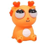 KUKUShining Giocattolo Da Pizzicare, Divertenti Giocattoli Antistress Da Pizzicare Palline Squishy A Forma Di Animaletti Da Schiacciare Per Natale(Orange)