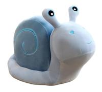 KUKUShining Lumaca Di Peluche, Simpatico Animale Bambola Di Peluche Lumache Morbido Cuscino Da Tiro Per La Decorazione Della Casa Regalo(Blue,38cm/14.9in)