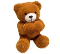 KUKUShining Orsacchiotto Di Peluche, Tenero Animale Che Abbraccia Il Cuore Seduto Bambola Di Peluche Morbida Regalo For La Fidanzata Dei Bambini(Brown)