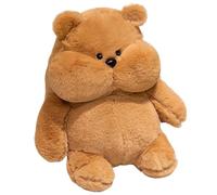 KUKUShining Orsetto Di Peluche, Morbido Coccoloso Bambola Cuscino Da Lancio Orsetto Di Peluche Marrone Regalo Di Pasqua For Bambini(23cm/9in)