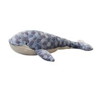 KUKUShining Peluche A Balena Blu, Tenero Animaletto Di Peluche Morbido Cuscino Realistico A Vita Marina Ideale Come Regalo For La Fidanzata Dei Bambini(70cm/27.6in)