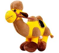KUKUShining Peluche A Cammello, Simpatici Animali Del Deserto Bambole Cuscini Morbidi Peluche Battriano For Decorazioni Da Ufficio For Adulti(22cm/8.7in)