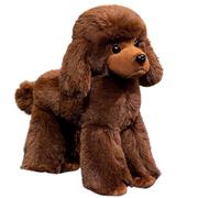 KUKUShining Peluche A Cucciolo, Tenero Animaletto Di Peluche A Cucciolo Barboncino Morbido Soffice Ideale Come Regalo Di Compleanno For Bambini Adulti(Orange,20cm/7.87in)