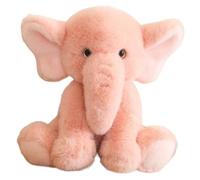 KUKUShining Peluche A Forma Di Elefante, Graziosi Animali Di Peluche Morbidi Cuscini Pelosi Morbidi Peluche For Bambine E Bambini Regalo For Neonati(Pink,35cm/13.8in)