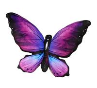 KUKUShining Peluche A Forma Di Farfalla, Grazioso Cuscino Decorativo A Forma Di Animale Con Ali For Decorare La Stanza La Casa E Il Giardino(Purple)