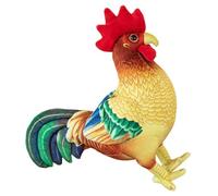 KUKUShining Peluche A Forma Di Gallo, Pupazzi Di Peluche Realistici A Forma Di Pollo Morbidi E Coccolosi Compagni Di Gioco Per Adulti(34cm/13.38in)