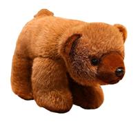 KUKUShining Peluche A Forma Di Orso Polare, Morbido Coccoloso Cuscino Di Peluche Da Abbracciare Regalo Per San Valentino E Compleanno(Brown,38cm/14.96in)