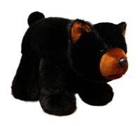 KUKUShining Peluche A Forma Di Orso Polare, Morbido Coccoloso Cuscino Di Peluche Da Abbracciare Regalo Per San Valentino E Compleanno(Black,13cm/5.11in)