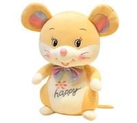 KUKUShining Peluche A Forma Di Topo, Peluche A Forma Di Topo Dei Cartoni Animati Da Abbracciare Kawaii Per Bambini Che Giocano(Orange,35cm/13.77in)