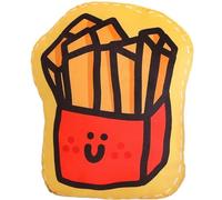 KUKUShining Peluche A Hamburger, Cuscino Patatine Fritte Imbottito Morbido E Carino A Banana Arancione For Letto Divano Regalo Compleanno Bambini(Frenchfries)