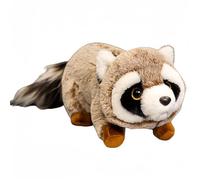 KUKUShining Peluche A Piccolo Procione, Simpatico Cuscino Di Peluche Morbido E Coccoloso Ideale Come Regalo Compleanno For Bambini Decorazione La Casa(Brown)