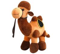 KUKUShining Peluche Cammello, Morbidi Animali Di Peluche Bambole Kawaii A Forma Di Cammello Battriano Decorazione For La Casa Regalo(Brown,40cm/15.75in)