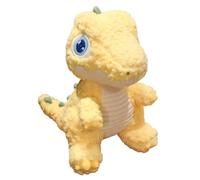 KUKUShining Peluche Di Dinosauro T-Rex, Morbido E Simpatico Pupazzo Di Peluche A Forma Di Dino Per Decorare La Casa Le Feste O L'ufficio(Yellow,38cm/15in)