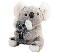 KUKUShining Peluche Koala Mamma E Bambino, Morbido Tenero Koala Peluche Kawaii Regalo Per Bambini E Amici Che Giocano